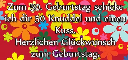 Gluckwunsche Zum 50 Geburtstag Und Lustige Geburtstagsspruche