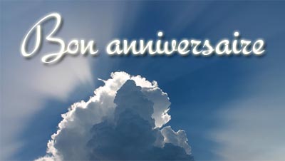 Liebe Grüße zum Geburtstag auf Französisch