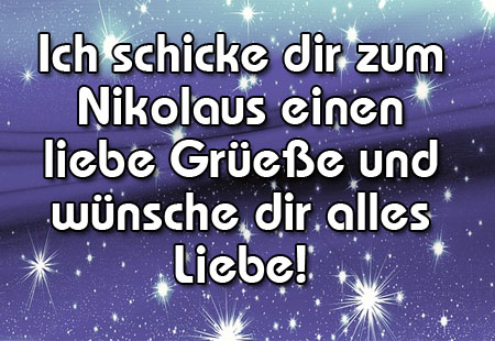 WhatsApp Spruch zum Nikolaus