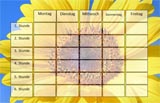 Stundenplan Sonnenblume